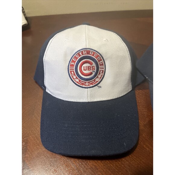 2 South Bend Cubs Minor League Hat Promo Stadium Giveaway Express Pros - Picture 2 of 3